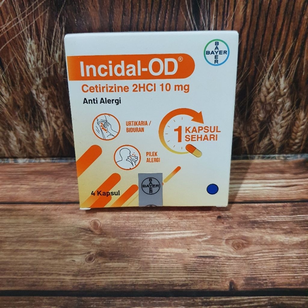 Incidal / Gatal Alergi / Biduran