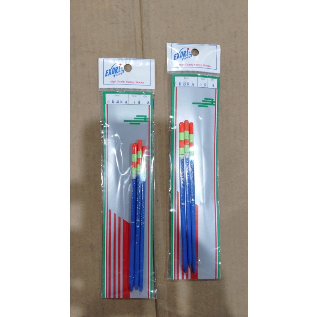 PELAMPUNG PANCING EXORI MERAK /ZEBRA 14CM