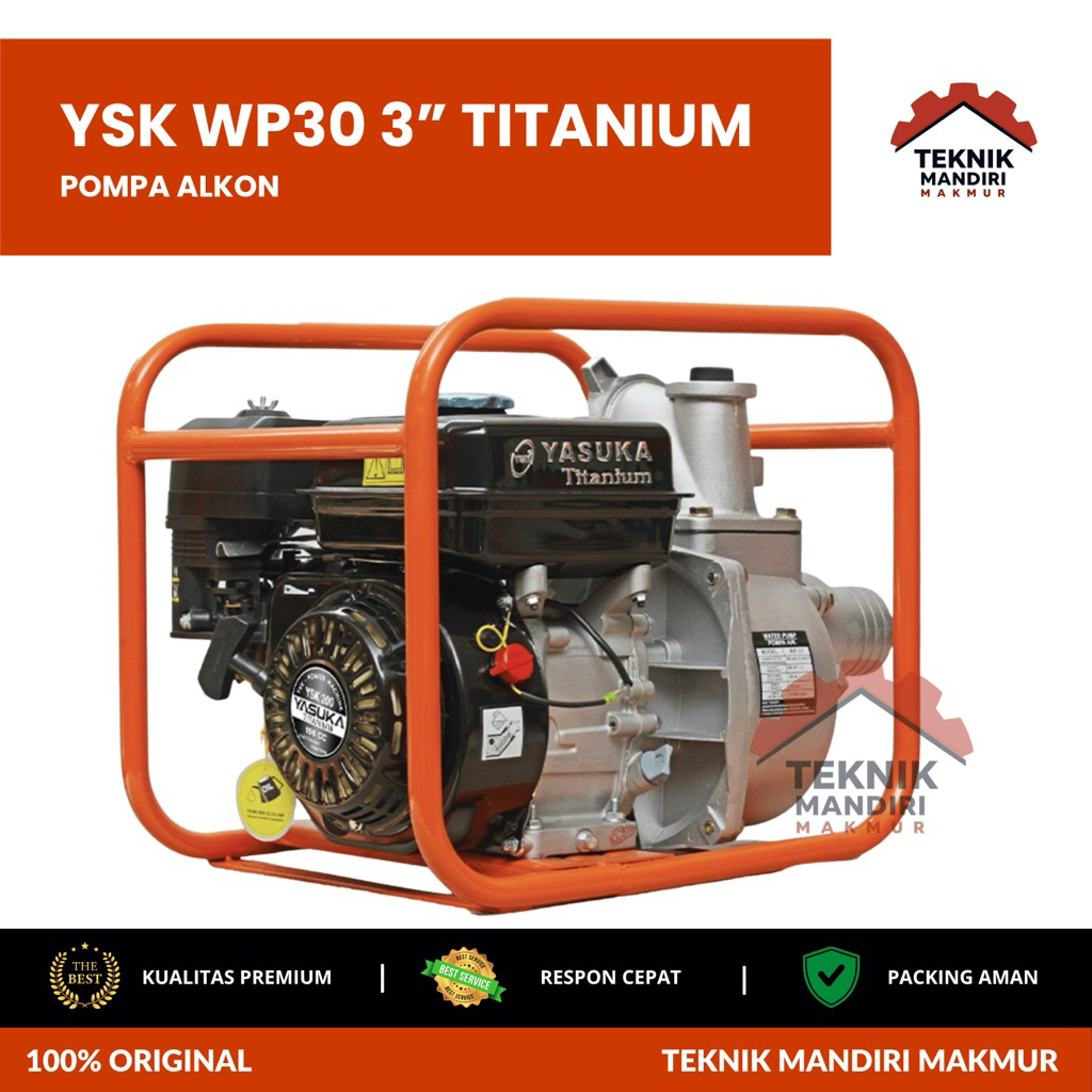 Pompa Alkon / Water Pump 3" WP 30 YASUKA TITANIUM