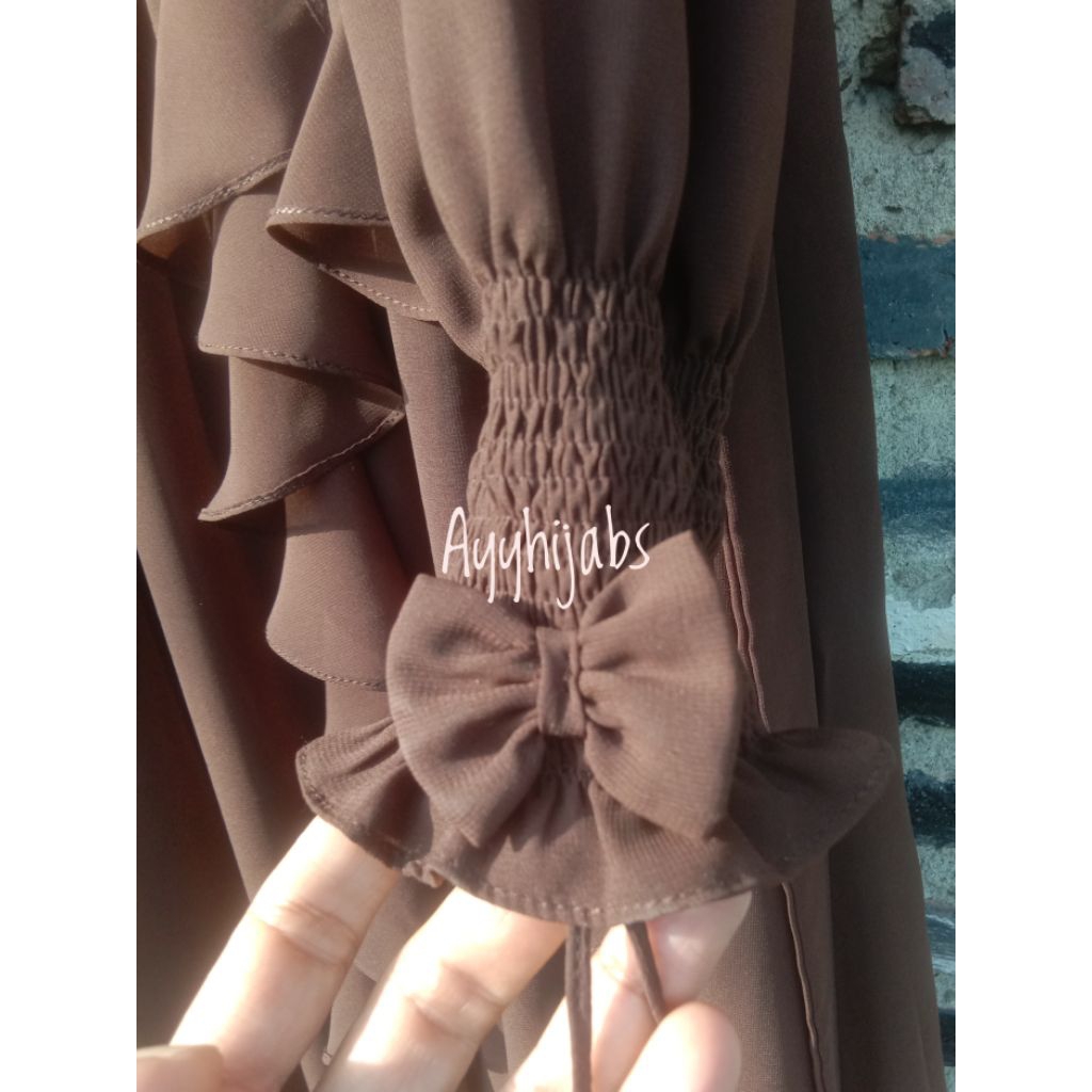 AYYHIJABS -Gamis Abaya sifon arab Umroh 2026