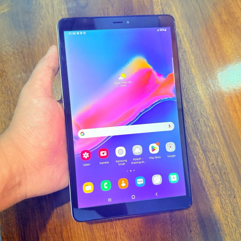 SAMSUNG TAB A P205 3/32 WITH STYLUS SECOND NORMAL BERKUALITAS