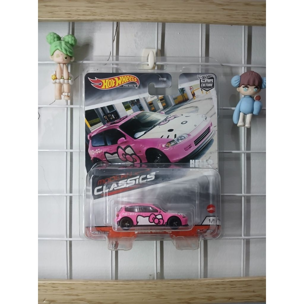 Hotwheels Premium Civic EG Hello Kitty