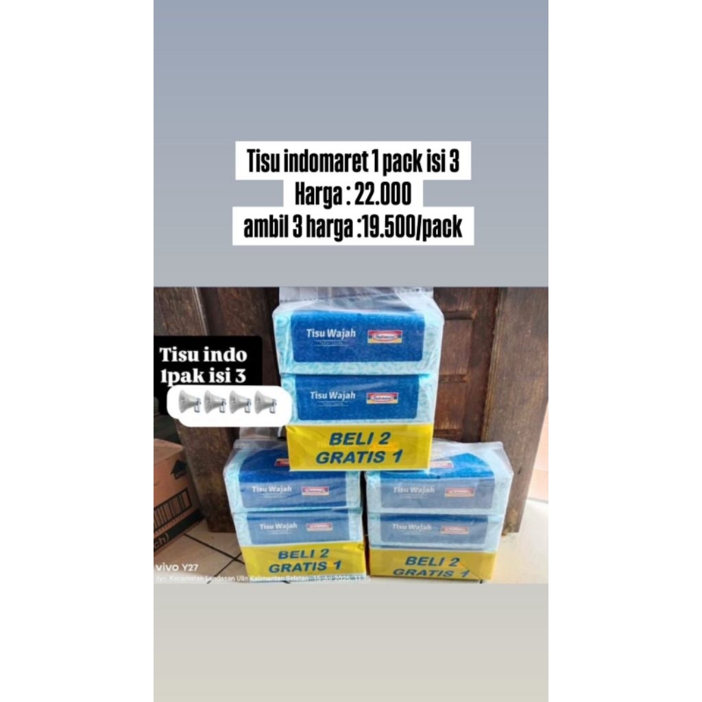 Tisu murah indomaret