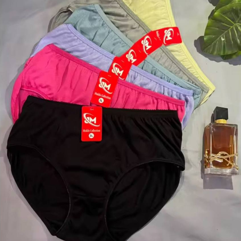 CD Celana Daleman Wanita Murah 6 Pcs / Size M L XL XXL 3L