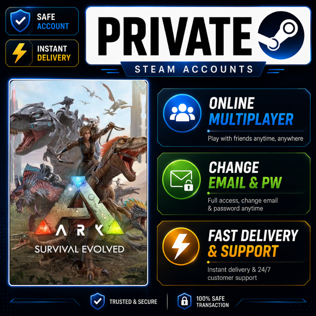 ARK Survival Evolved - Steam PC Original - Akun Private Online