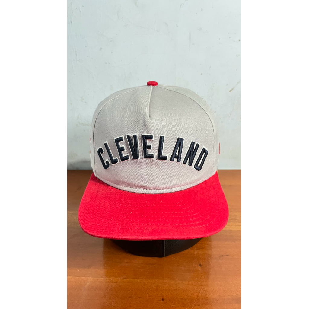 topi new era x mlb cleveland indian original second