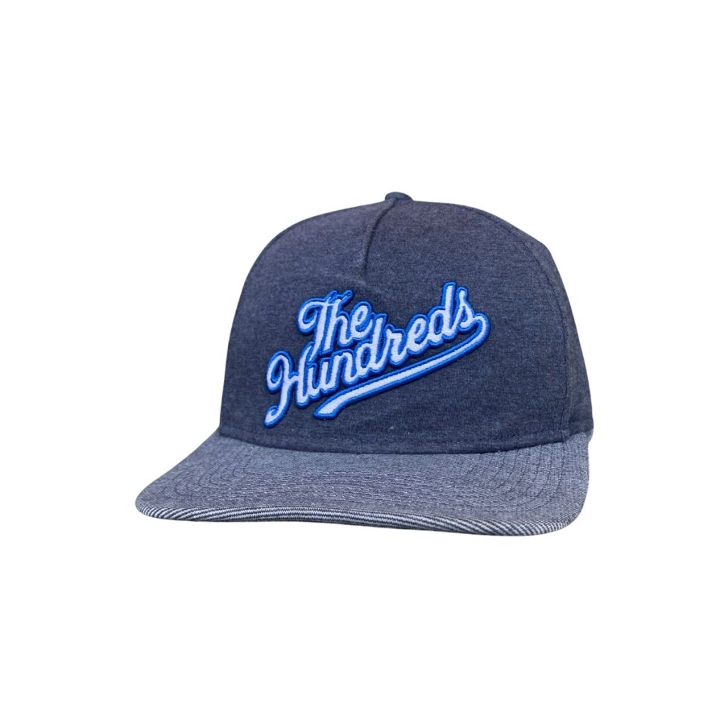 Topi Snapback The Hundreds Light Navy Misty OSFA Second Original Murah