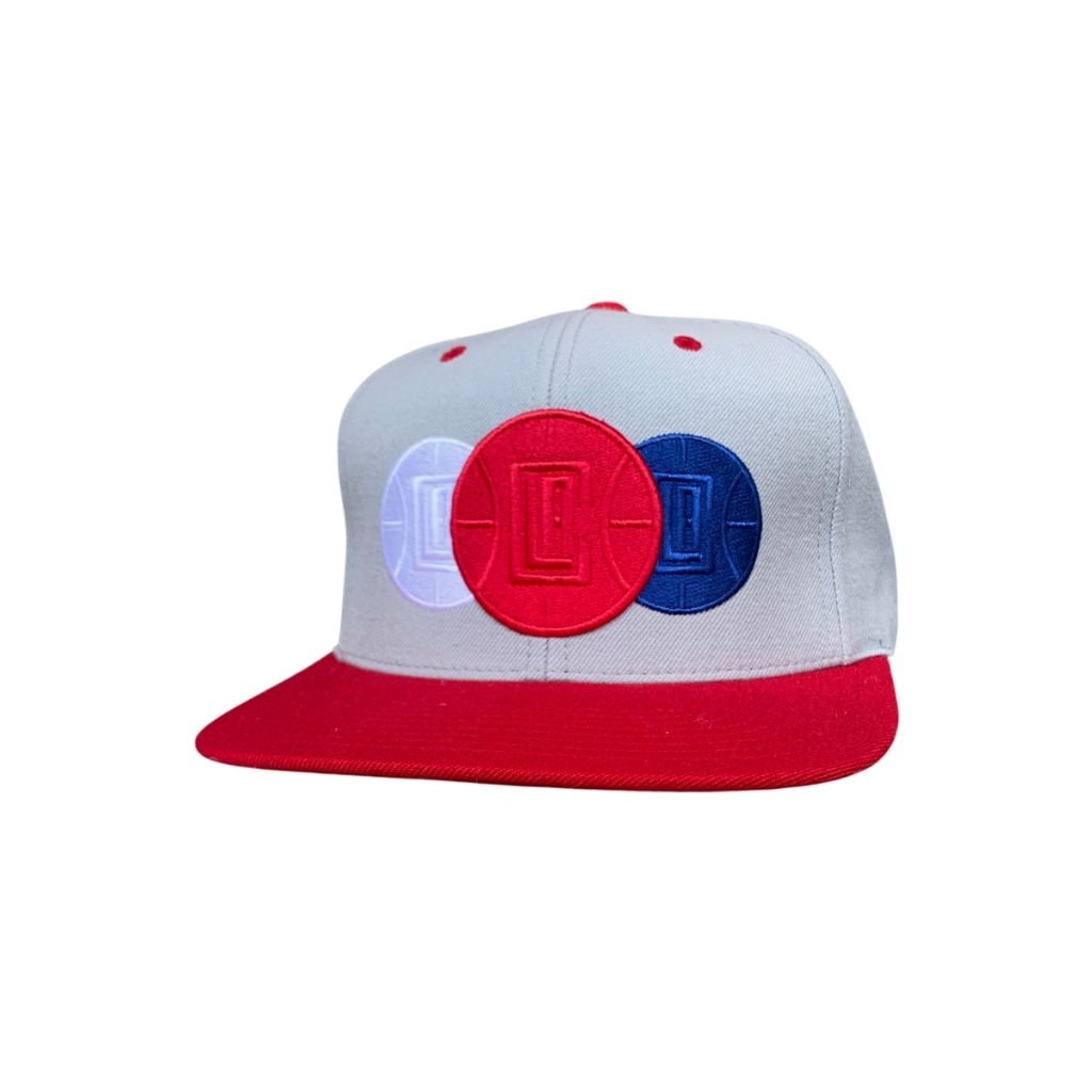 Topi Snapback Mitchell LA Clippers OSFA Second Original Murah