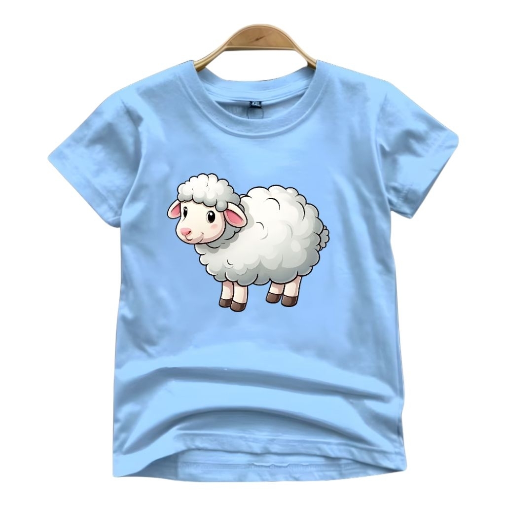 baju kaos baju anak gambar domba