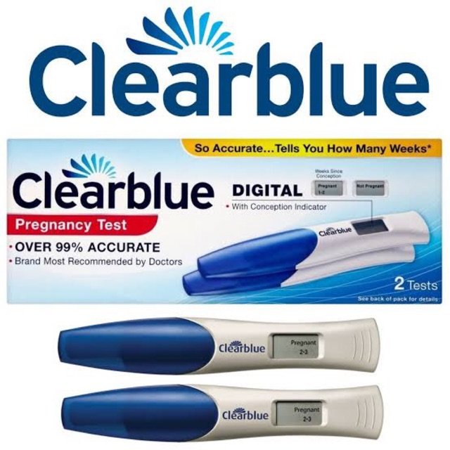 CLEARBLUE PREGNANCY TEST with WEEKS INDICATOR -1 TEST