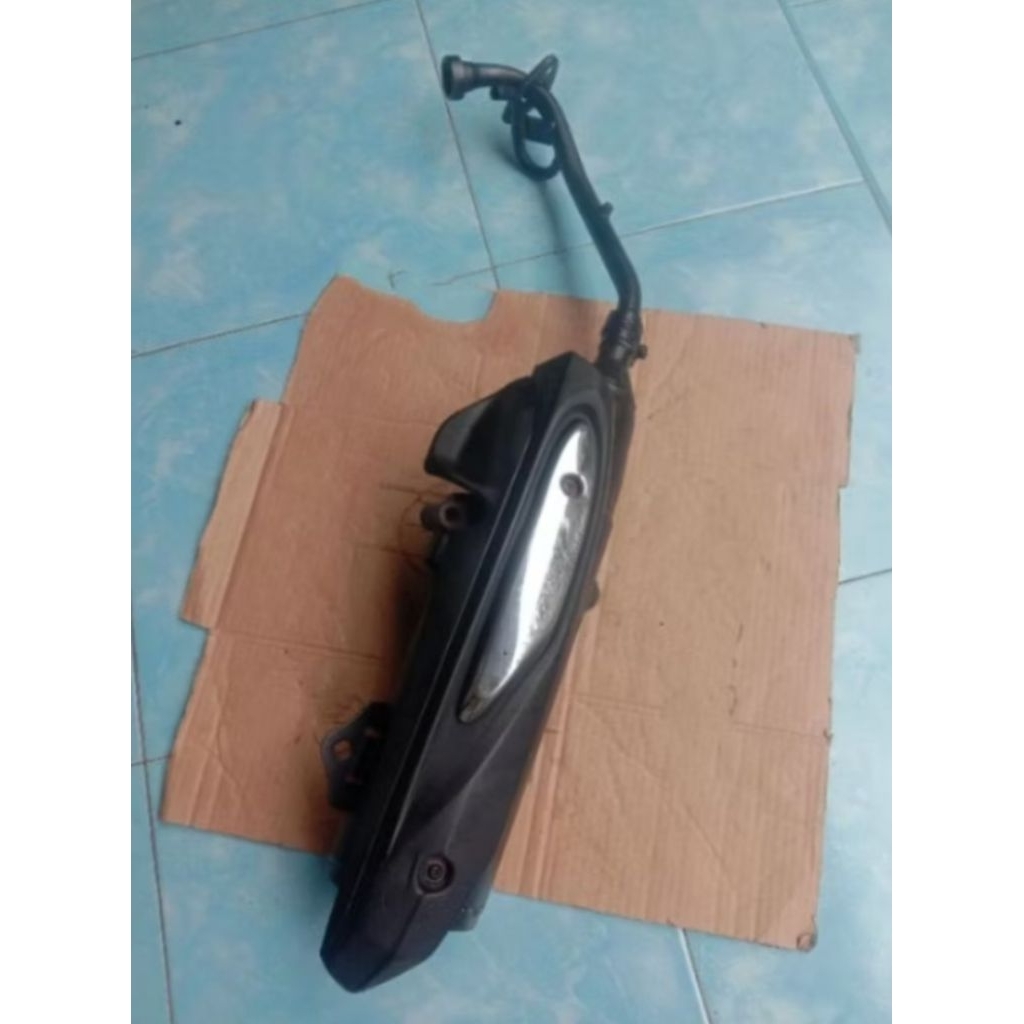 Knalpot Standar Xeon Karbu Original