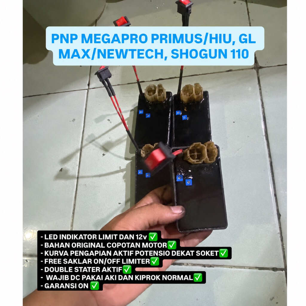 CDI ORI  GL MAX COPOTAN MOTOR / GL UPGRADE ADJUSTABLE LIMITER