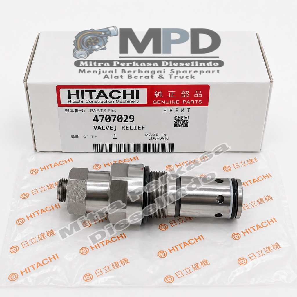 Relief Valve Hitachi Zaxis 48 Zaxis48 ZX48 Relif 4707029