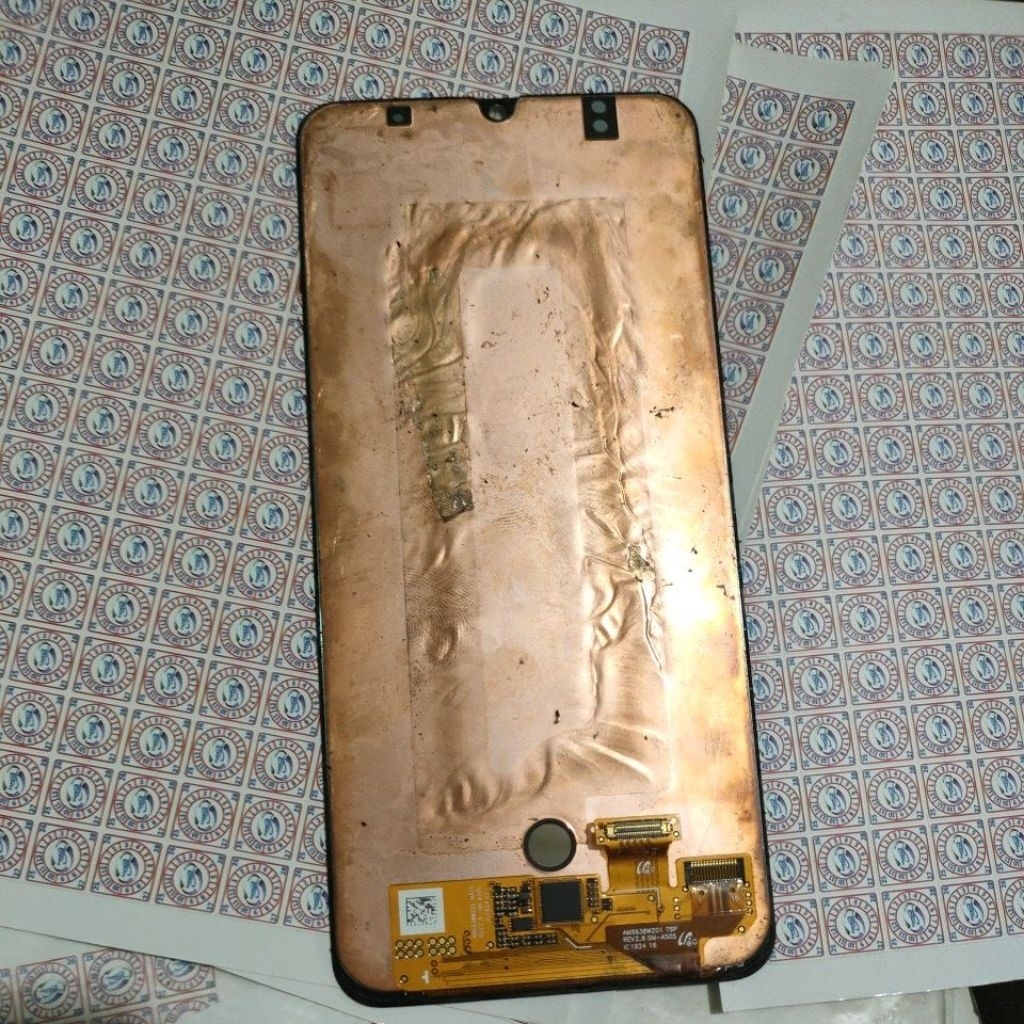 Lcd Samsung A50 original copotan