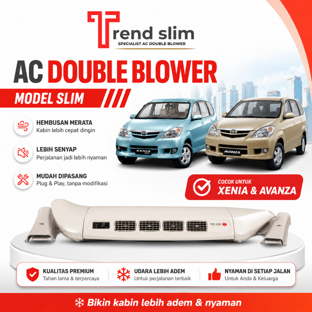 AC Double Blower Avanza/ Xenia