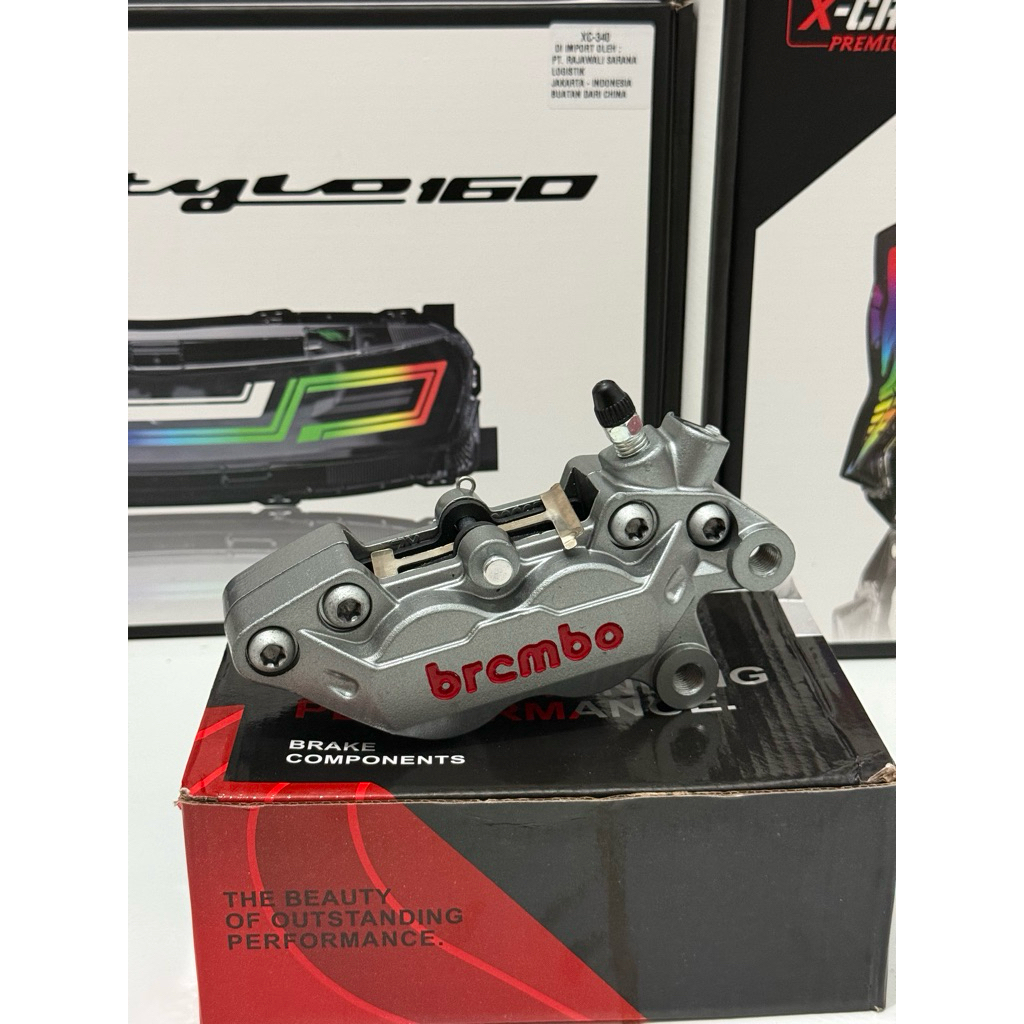 kaliper bigpot Brembo 4Pot Kanan Universal All Motor