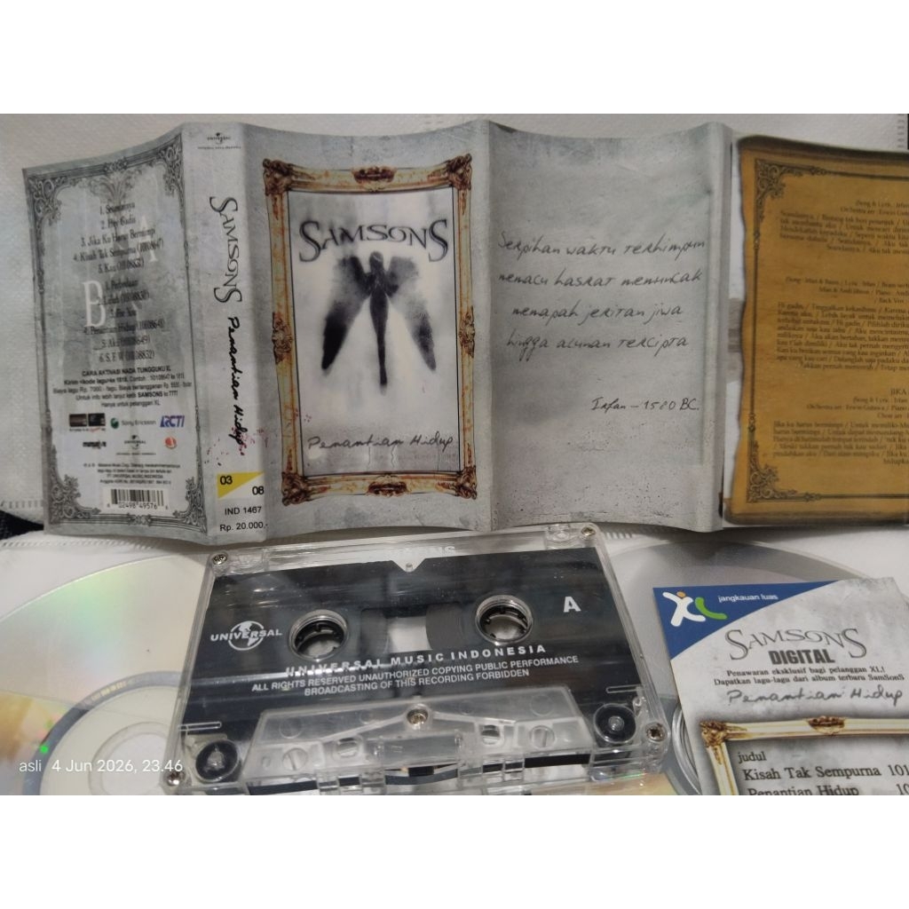 kaset pita Samsons _ Penantian hidup