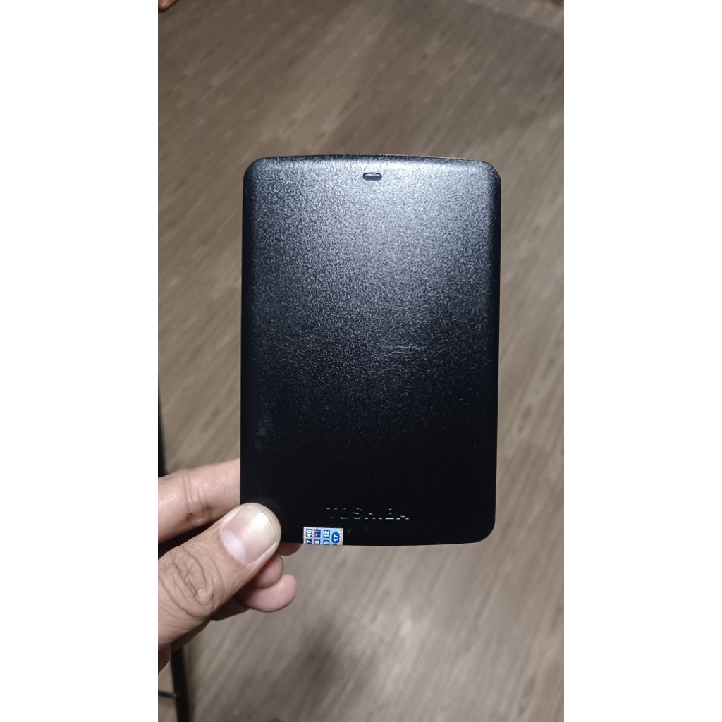 Hdd external toshiba 1tb/1000gb second berkealitas