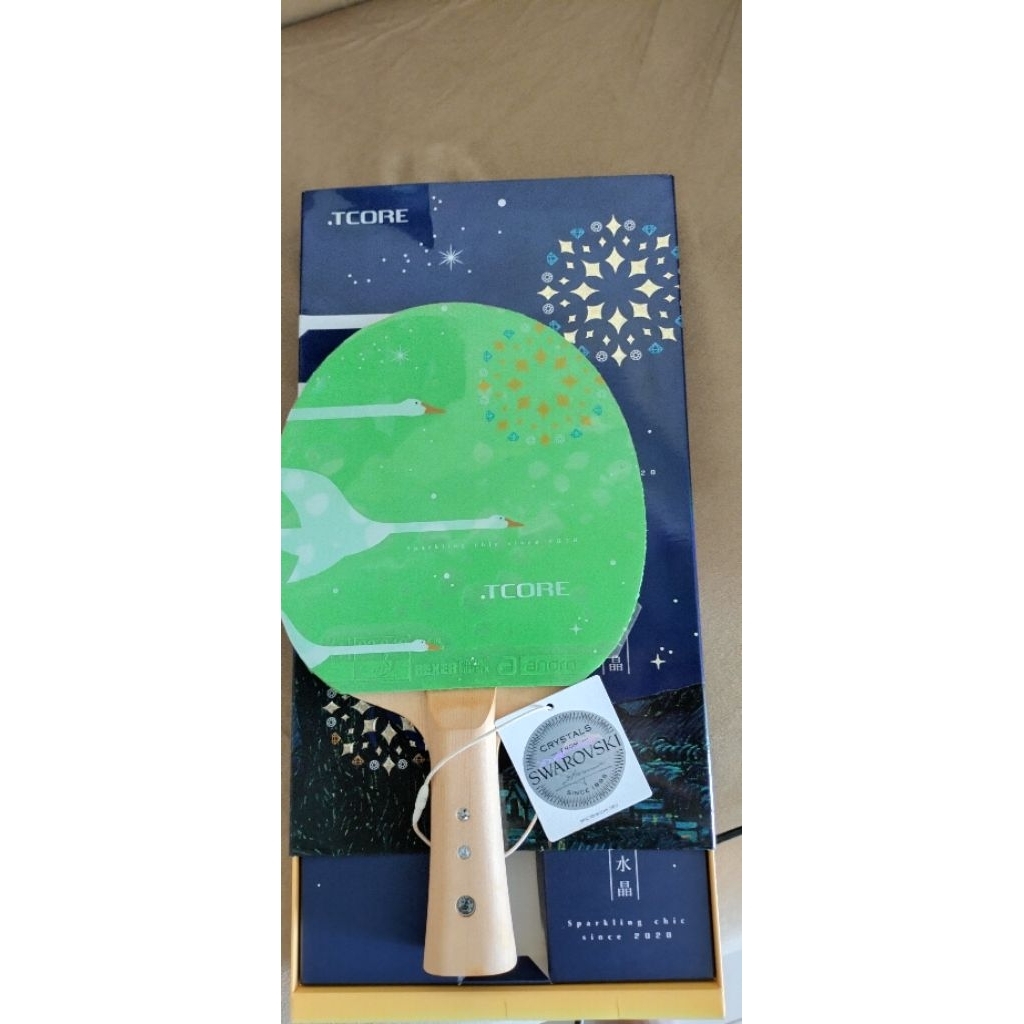 Tcore KTS stardust silvernight swarovski crystal on handle  bet super langka made in Korea