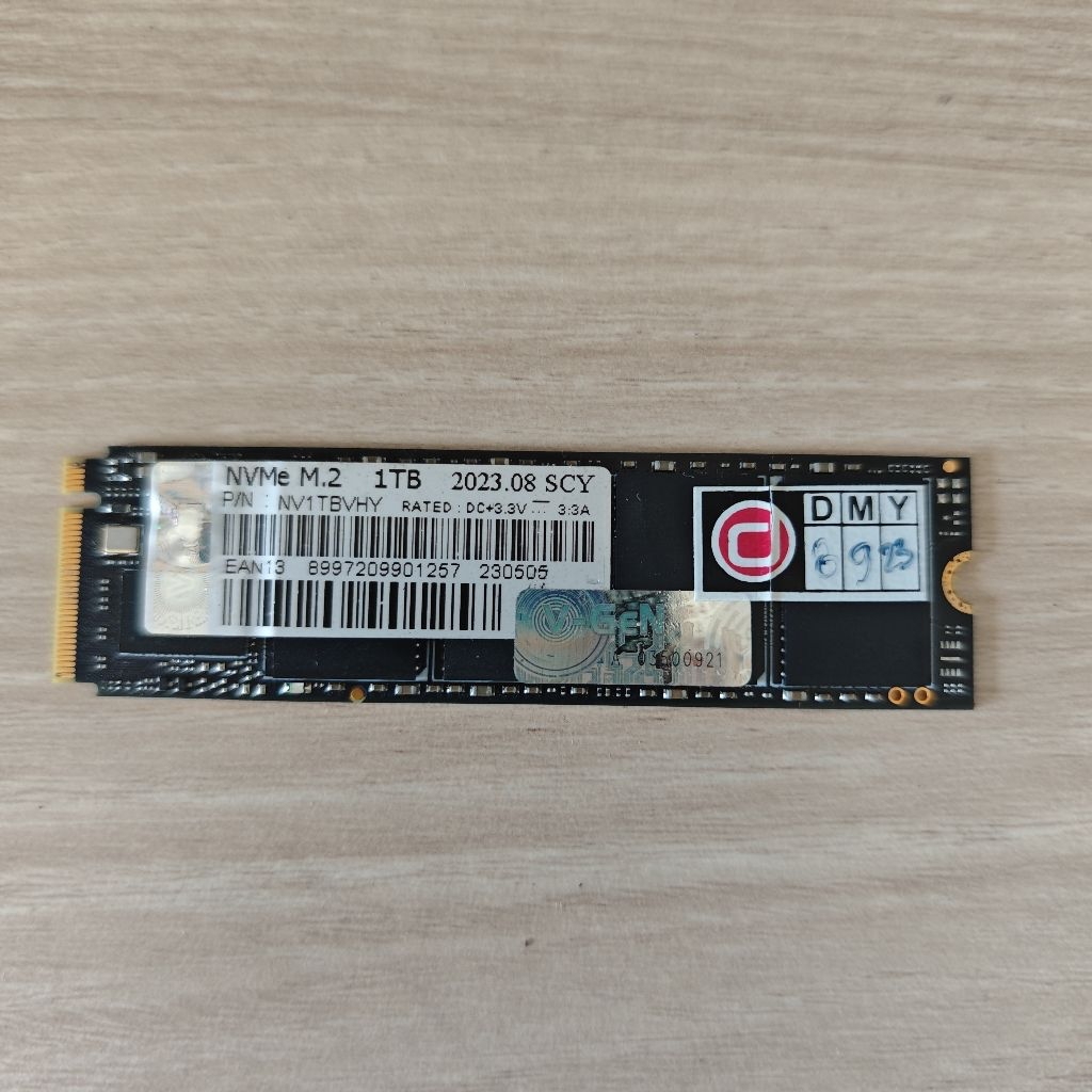 ssd vgen nvme 1tb 98%