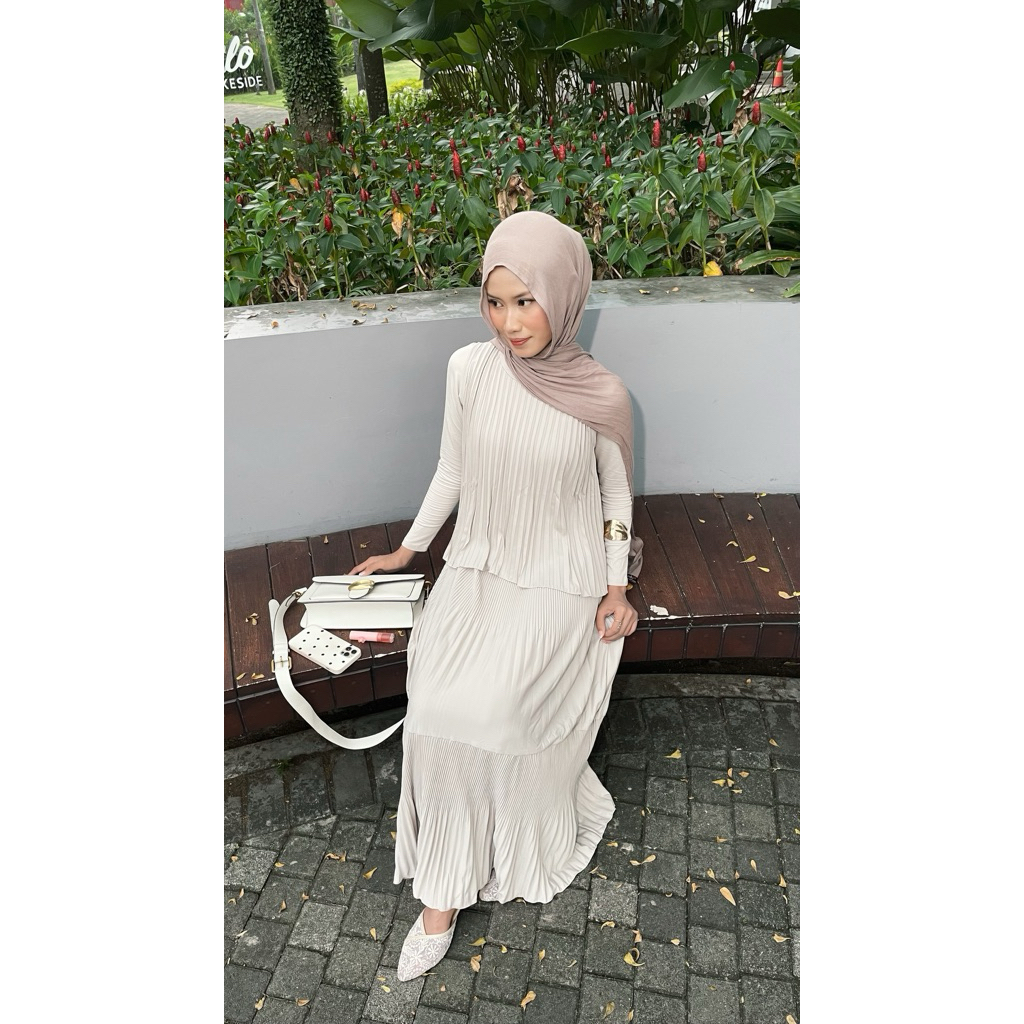 Bella Pleats | One Set | top pleats | skirt Pleats