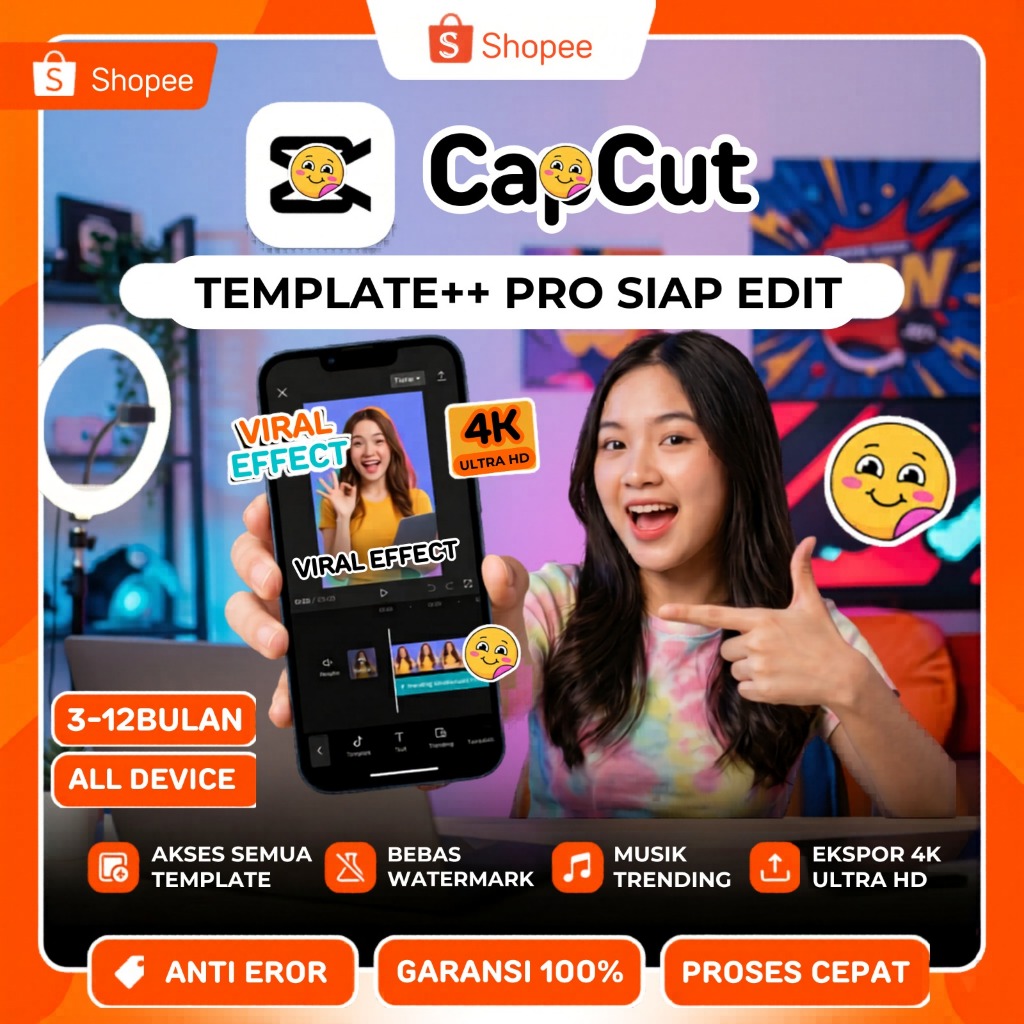 Capcut Template Pro Siap Edit Proses Cepat