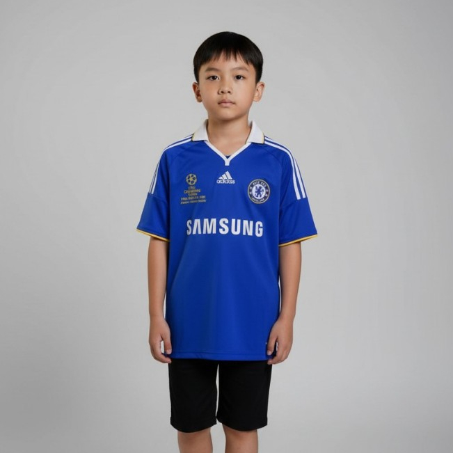 JERSEY RETRO ANAK CLASSIC VINTAGE CHELSEA FINAL UCL 08 FULLPRINTING