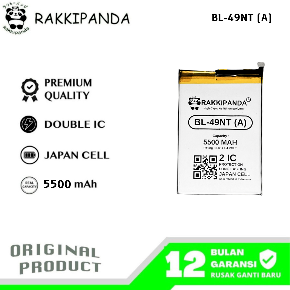 RakkiPanda - BL-49NT (A) Tecno Spark Go 2023 / Tecno Pop 7 Pro Batre Batrai Baterai