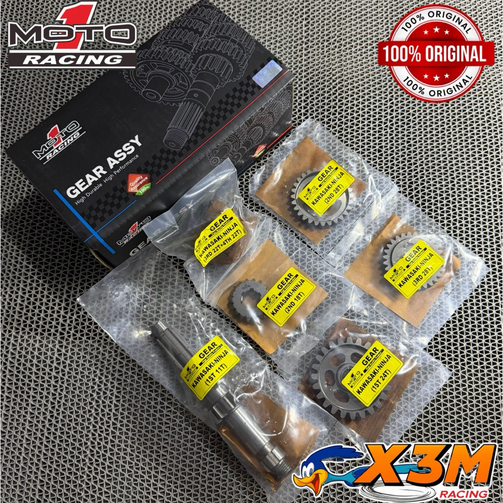 MOTO 1 Gear Gigi Rasio Ninja R SS RR New Old 500m