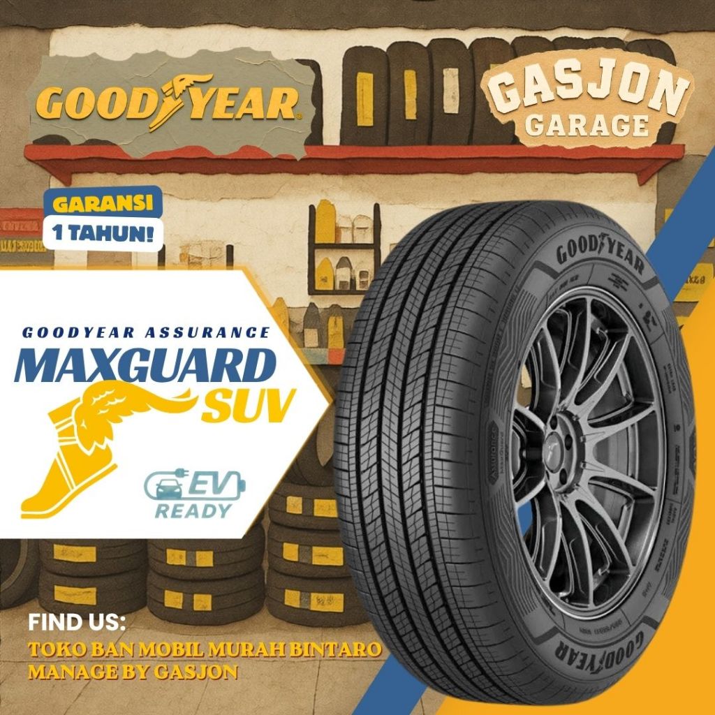 Ban mobil 265/60 r20 goodyear assurance maxguard SUV CX9, Land Cruiser, LC, Prado 265 60 R20 goodyea