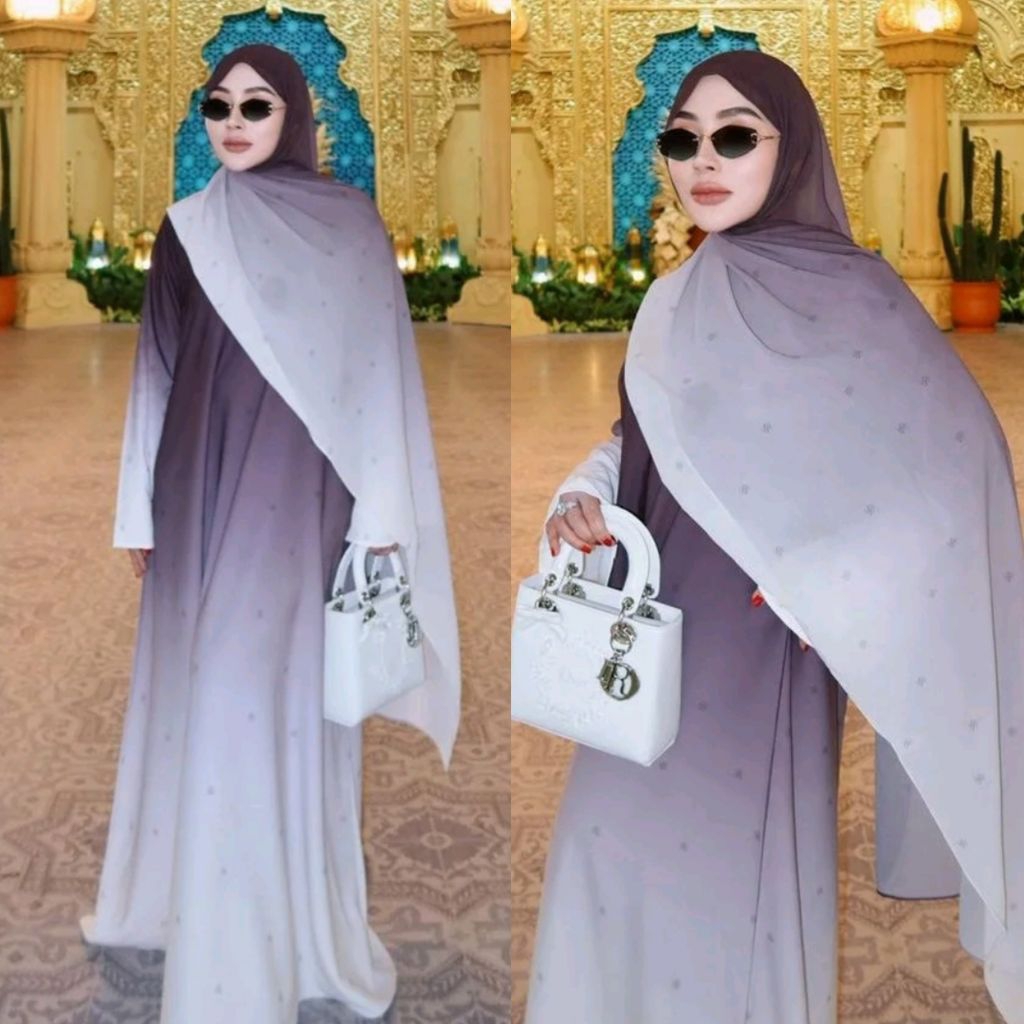 SHELLASAUKIA ORIGINAL ABAYA QATAR SHELLASAUKIA DI JAMIN ORI 100% DRESS SHELLASAUKIA ORIGINAL TERBARU