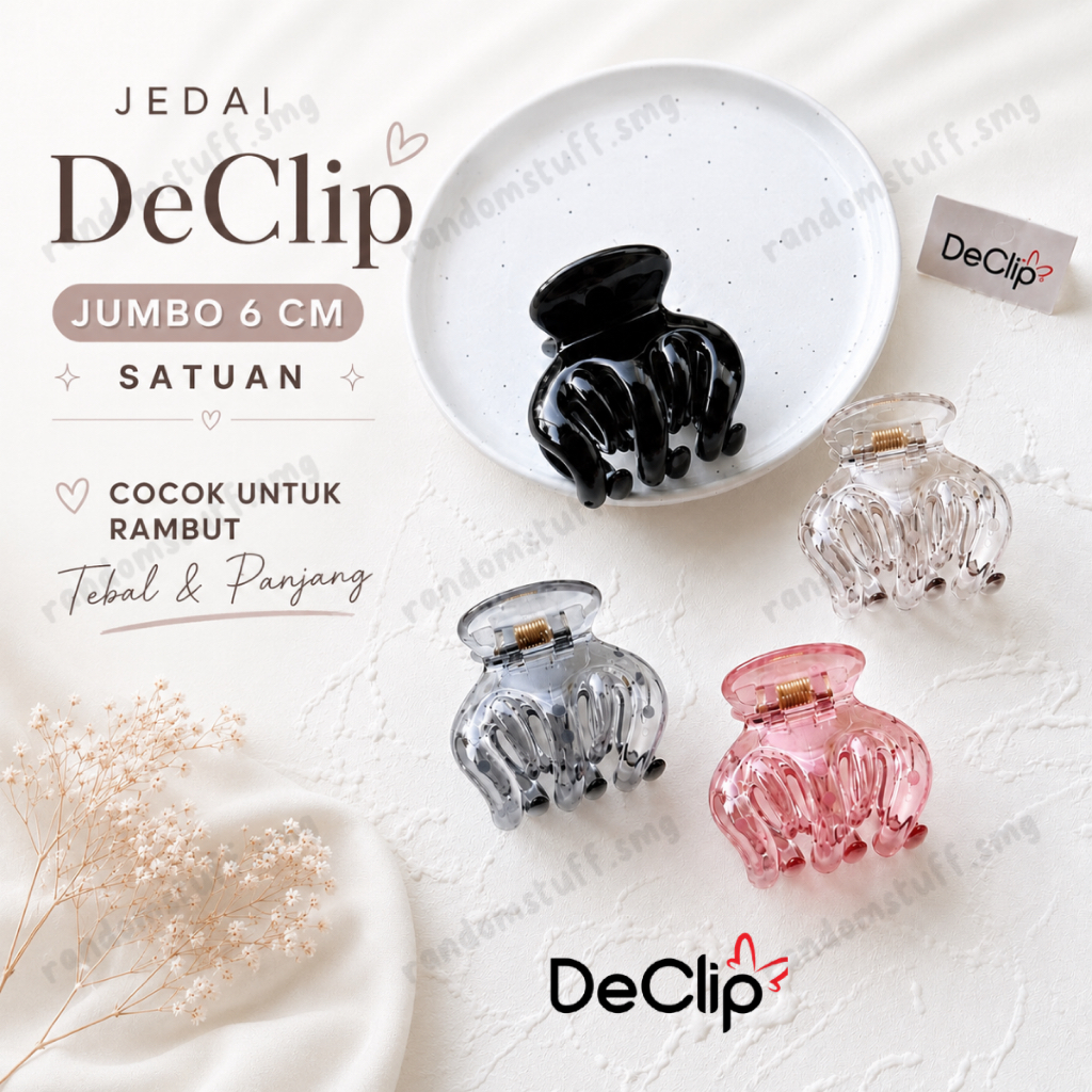 JEDAI DECLIP 6 CM SATUAN JEDAI JUMBO 6 CM JEDAI DECLIP ORI JEDAI GIGI 5 JEDAI DECLIP MURAH