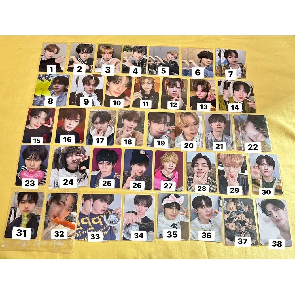 [READY STOCK] PC PHOTOCARD OFFICIAL ALD1 ALPHA DRIVE ONE JUNSEO SANGWON LEE LEO ANXIN HEO XINLONG CH
