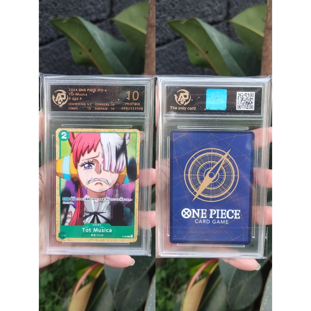 kartu one piece original slab