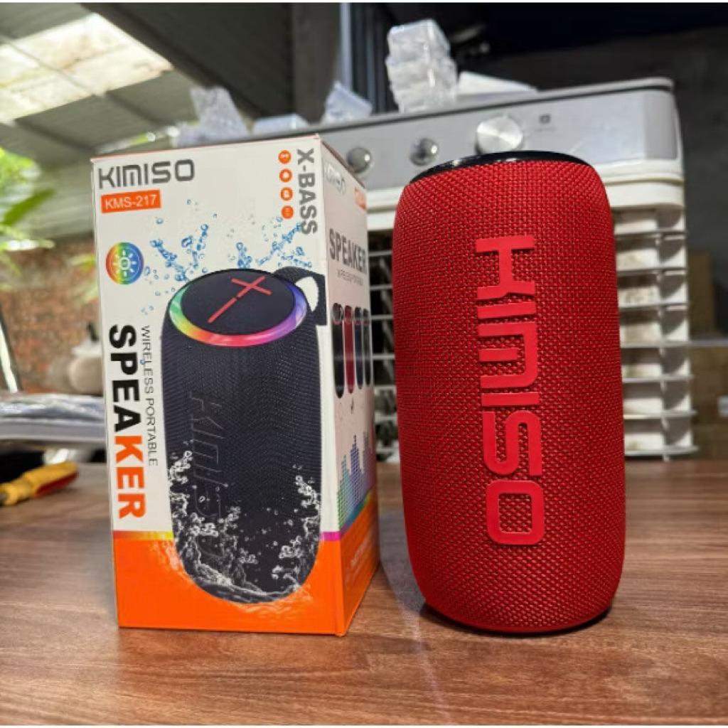 KMS-217 KIMISO WIRELESS PORTABLE SPEAKER BLUETOOTH