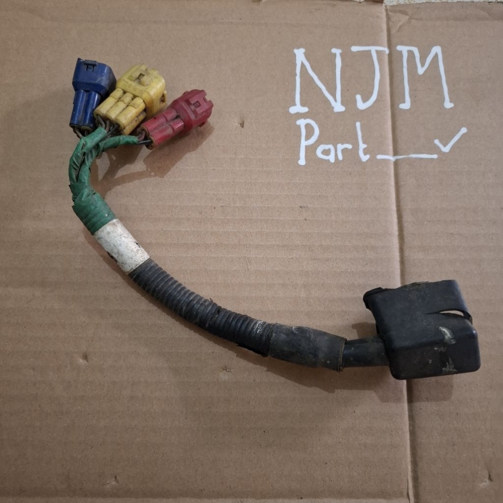 Kabel Soket BCU Ecu Bajaj Pulsar 135 Original