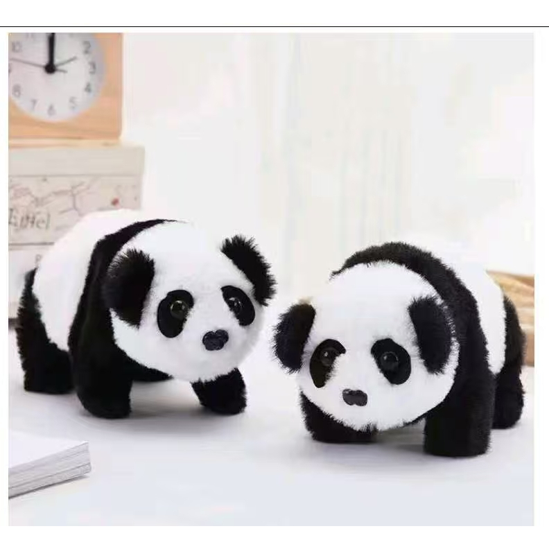 Boneka kelinci bulu bisa jalan Mainan Anak Boneka kelinci Lucu Berjalan - Mainan Edukasi Kelinci Ber