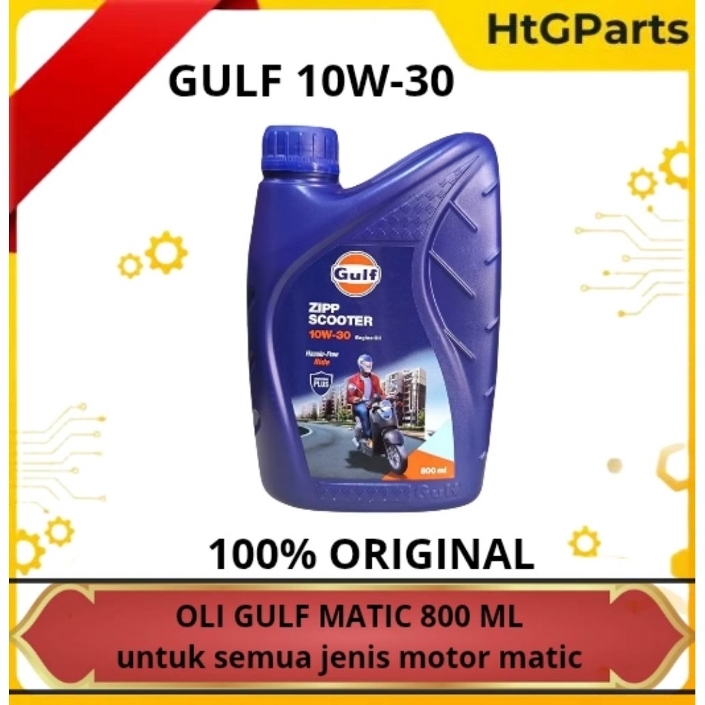OLI GULF ZIPP SCOOTER 10W-30.