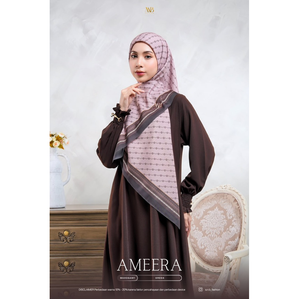 Ameera abaya set scarf