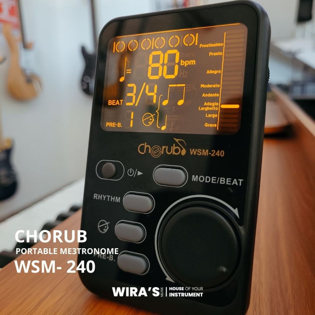 Digital Metronome CHERUB WSM-240