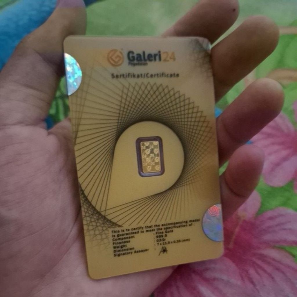 Logam Mulia 0.5gr Galeri 24