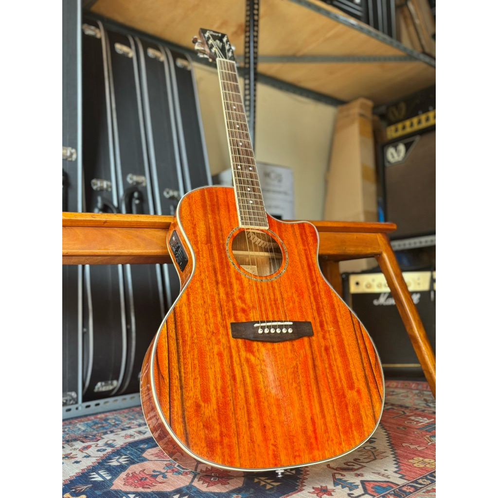 Gitar Akustik Elektrik Cort GA-DAO NAT Second Hand Like new