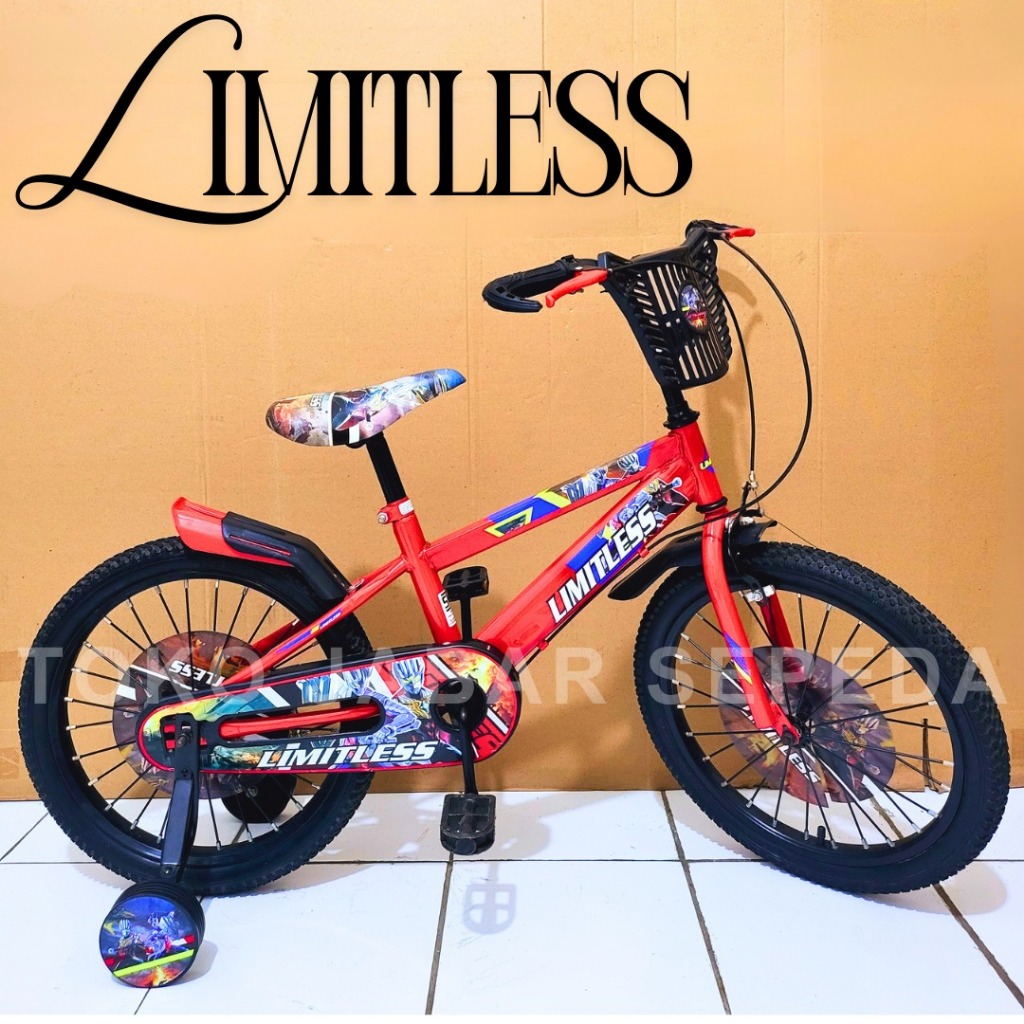 Sepeda Anak Laki-Laki BMX 18 Inch Rangka Besi