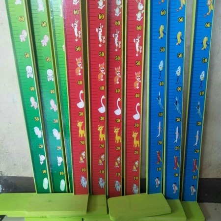 Alat ukur tinggi badan bayi kayu/ alat ukur tinggi badan baby/meteran 80 cm AGR