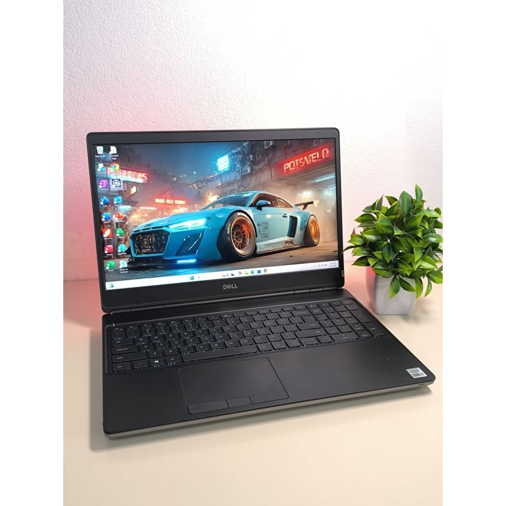 Laptop render, Dell precision 7550 core i7-10 TH (16/ 512 Gb) Nvidia RTX 3000 6 Gb