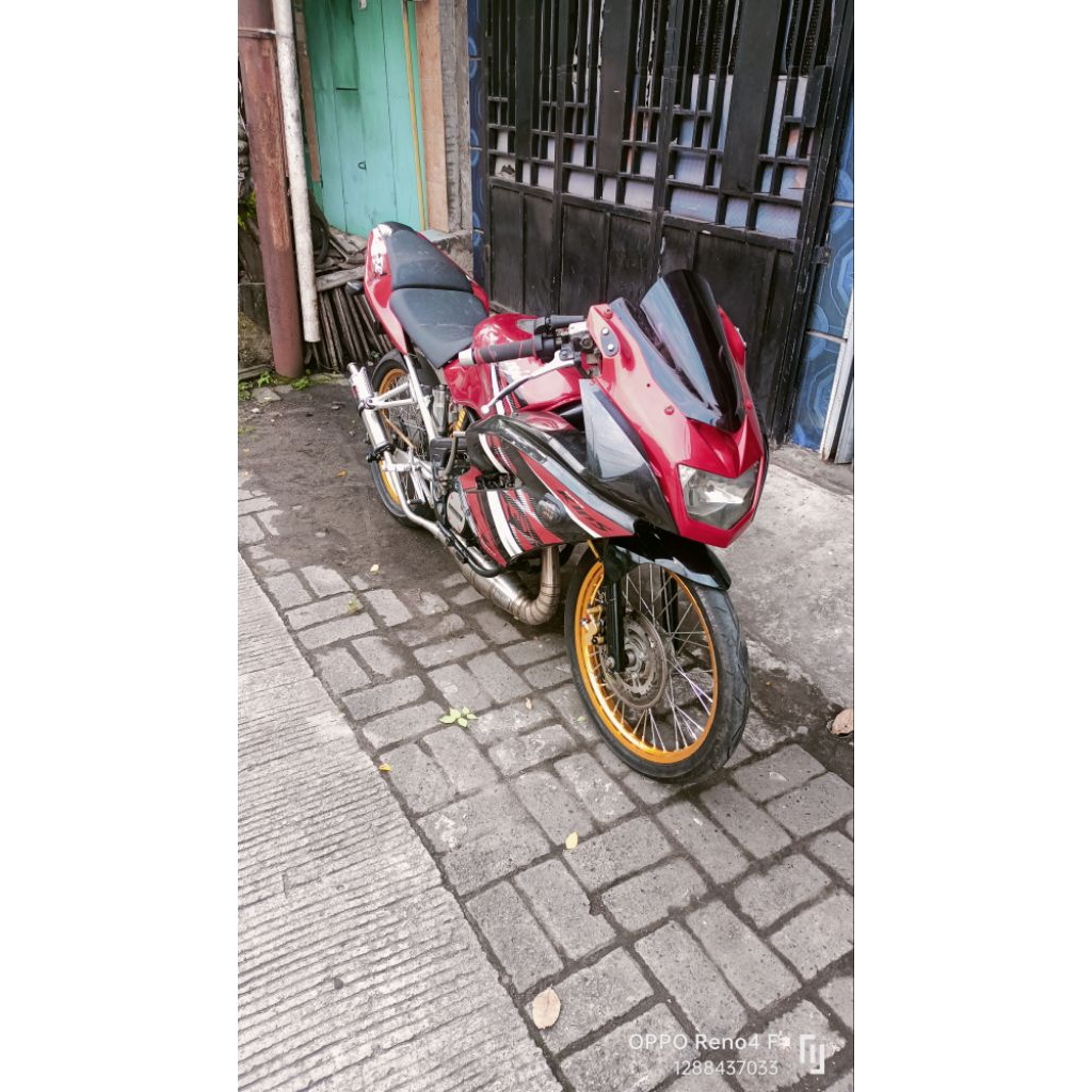 INVOICE NINJA RR OLD 2007 MERAH KOMPLIT STNK BPKB FAKTUR SERTIFIKAT