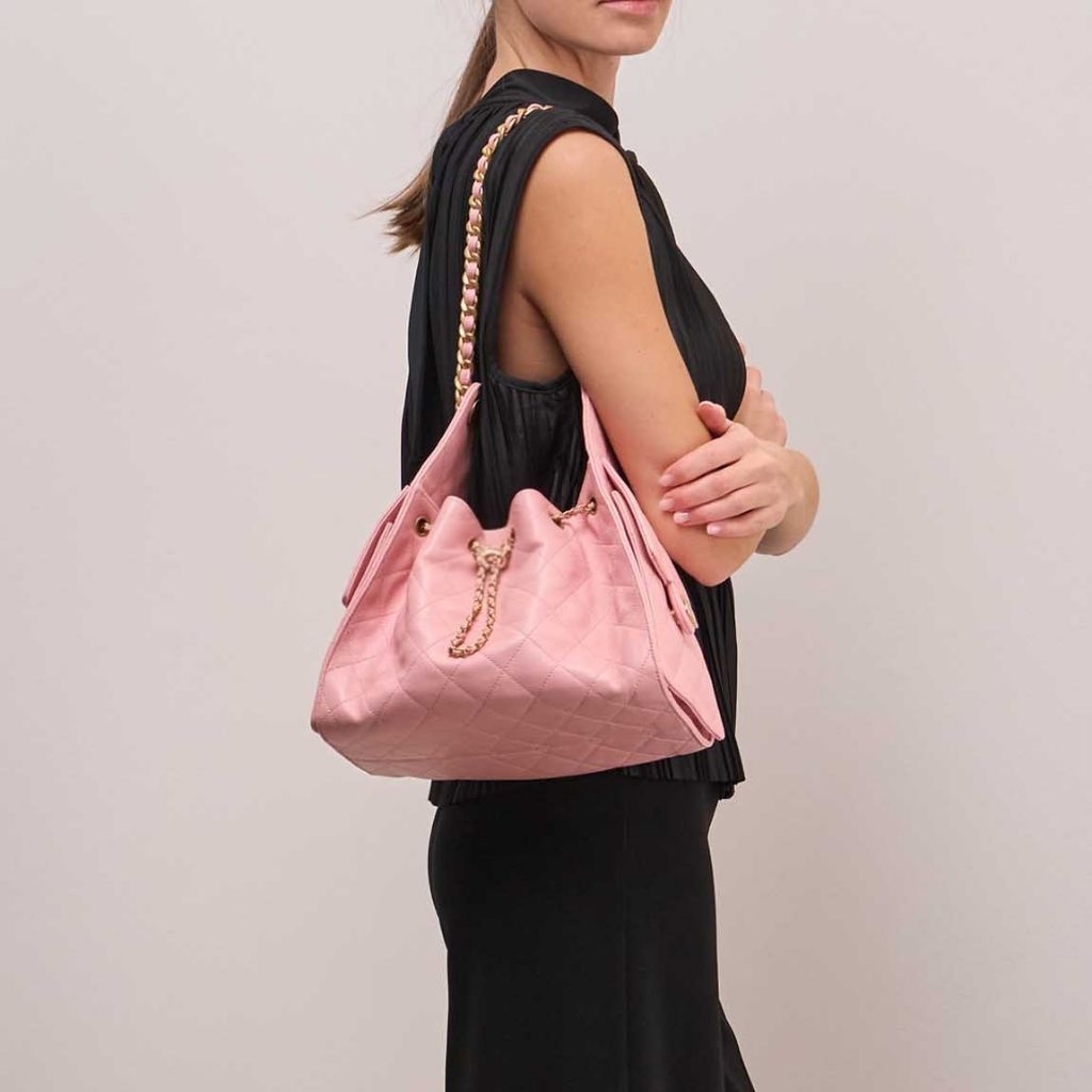 cnl quilted shoulder bag tas bahu wanita