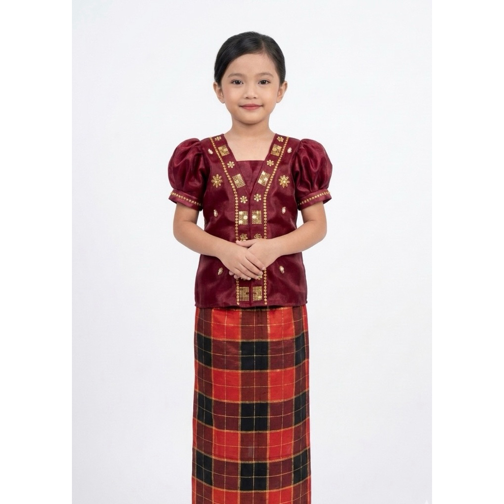 Baju Bodo Anak Organza Modern