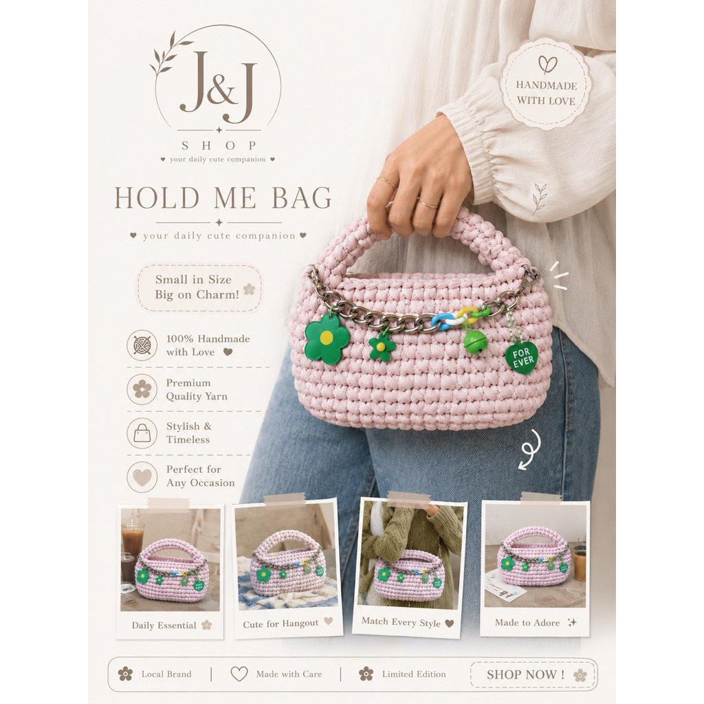 Tas Rajut Hold Me Bag Mini
