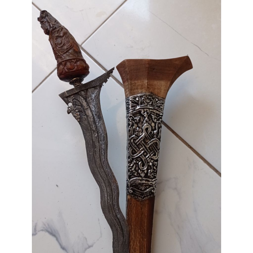 keris Bali gagang tanduk kerbau